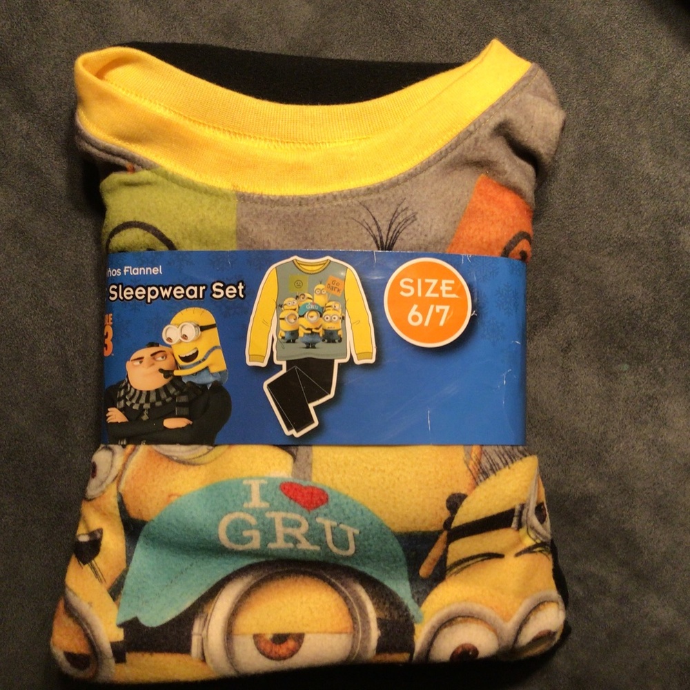 Boys 6/7 Flannel Pajama Set